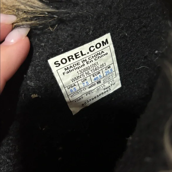 Sorel Joan of Arctic Winter Boot, Size 9.5 - Picture 6 of 7